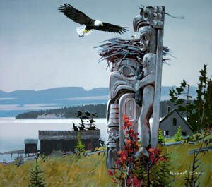 "The Bald Eagle of Alaska, BC and Washington" print